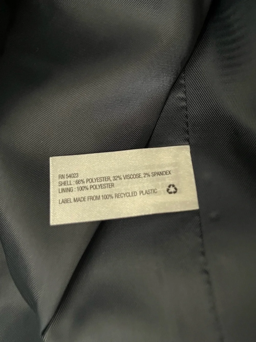 NWT GAP The Academy Blazer Navy Blue Women's Sz 2